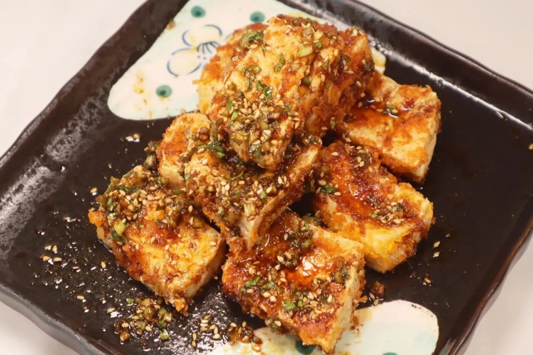 周一请吃素 | 秘制浇汁豆腐