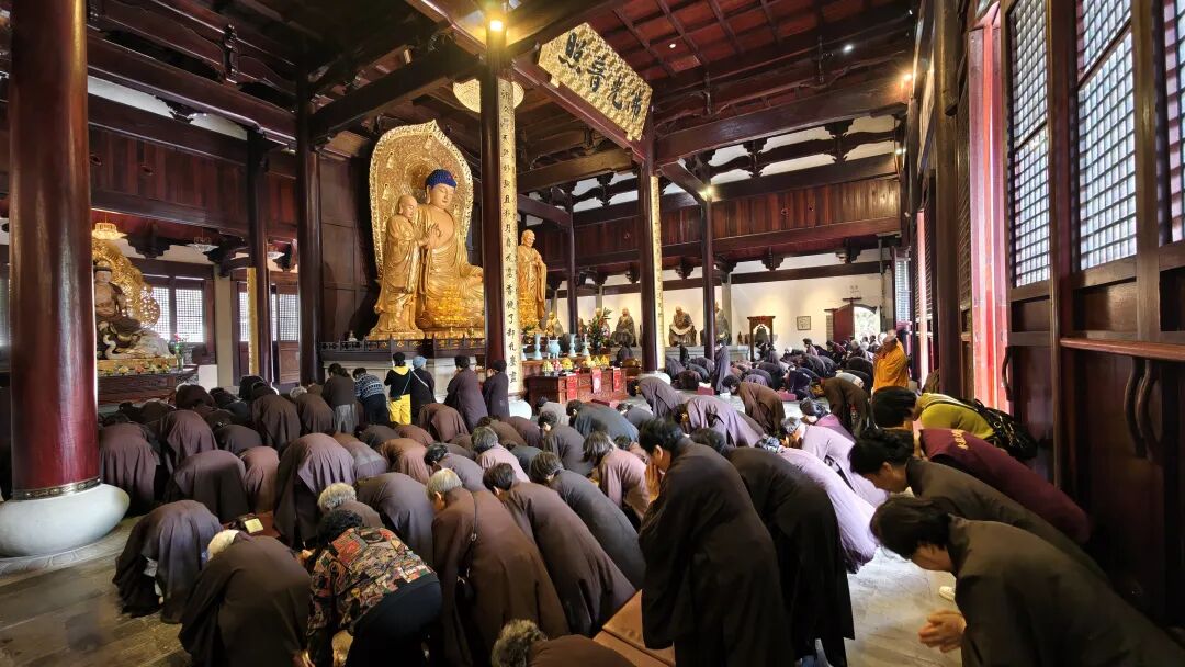 爱在重阳 情系长者｜头陀寺乙巳年重阳敬老祈福法会圆满