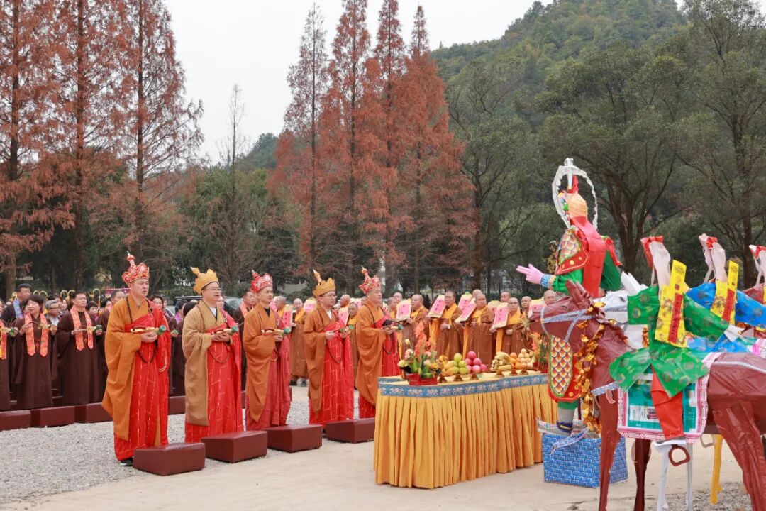 温州头陀寺“乙巳年水陆普度大斋胜会”功德圆满